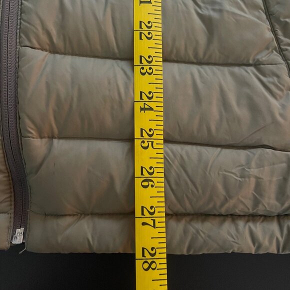 Lands End Men Down Puffer Vest XL Olive Green Outdoor Classic Insulated Gorpcore - Picture 15 of 15